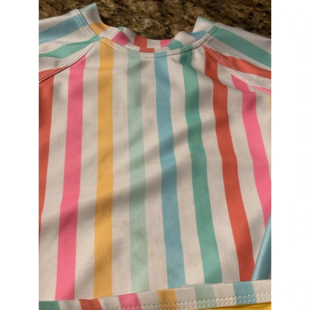 Toddler Girls Swimsuit Bundle 2T (8 Pieces)